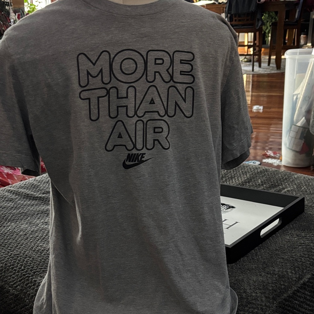 Nike Charcoal Tee with Bold Graphic